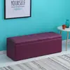 Banqueta para cambiarse los zapatos con reposapiés de almacenamiento, taburete sofá, organización del hogar, caja de almacenamiento, reposapiés, uso en tienda, tienda de ropa, probador