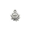 Novo Colar Pulseira Transfronteiriço Liga Asas Sol Pequeno Pingente Feito à Mão diy Acessórios de Joalheria 1 Pingente de Prata Tibetana