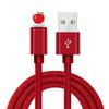 Cable de Datos de Tela Vaquera Trenzado Adecuado para Teléfono Móvil Apple Iphone14 Cable de Carga Carga Rápida Cable de Alimentación USB Carga Rápida