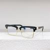 Transfronterizo 2024 Nuevo Armazón de Gafas Caja Miaojia Mismo Moda Celebridad de Internet Europea y Americana Gafas de Sol de Lujo Ligero SMU10ZS