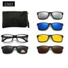 Novo Conjunto de Cinco Peças Transfronteiriço Tr90 de Óculos de Sol Polarizados Magnéticos Clip-On para Homens, Fabricante de Óculos de Sol Esportivos Ciclismo de Alta Qualidade