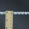 Encaje soluble en agua hecho a mano personalizado de 0.8 cm de seda de leche con calados Accesorios de encaje decorativo para vestidos de novia y joyería
