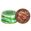 Latas de comida para gatos LUSI 85g comida húmeda para gatos latas de snacks para gatos latas de sopa de pollo hidratantes y nutritivas soporte para personalización OEM/ODM