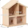 Casa de pájaros para ventana exterior, Casa de pájaros de madera mejorada transparente para exterior