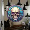 Série de Halloween Transfronteiriça Acrílico Pegador de Sol Artesanato Ornamento Decorativo Pendurado Criativo Disco de Acrílico