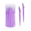 Venta al por mayor de etiquetado transfronterizo 30/botella cuchilla para cejas DIY herramientas de belleza para maquillaje herramienta cuchilla para recortar cejas suministros