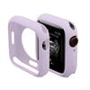 Adecuado para Apple Watch Iwatch7/8/9Se Funda Protectora de Silicona Color Caramelo Funda de Media Cubierta S10/11 Case