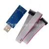 Com proteção contra sobrecorrente de autorrecuperação USBasp USBISP 51 Microcontrolador AVR Linha/Dispositivo de download ISP