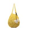 Bolso de Hombro de Moda Bolso Cubo Simple Hueco Gran Capacidad Bolso de Hombro Nuevo de Verano 2025 Elegante Bolso de Hombro de Punto