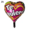 Nuevo Globo de Aluminio de 18 pulgadas para el Día de San Valentín Español Boda Declaración de Amor Diseño de Escena Globo de Helio al por Mayor