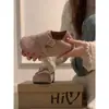 Sandálias Birkenstock Estilo Rainha Retrô de Solado Grosso com Cobertura Total para Mulheres, Novos Sapatos Versáteis para Primavera e Outono 2025 que Combinam com Saias e Aumentam a Altura