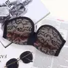 Generación Milagro Sujetador Anxin Antideslizante Sin Tirantes Oculto Realza Pecho Media Copa Sin Costuras Vestido de Novia Ropa Interior para Boda