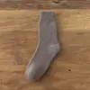 Meias de Inverno Masculinas, Meias Grossas de Cano Longo, Forradas com Fleece, Resistentes a Odores, Meias de Fio Felpudo Resistentes ao Frio, Meias Térmicas de Cano Longo