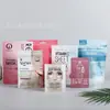 Bolsas Planas de Papel de Aluminio Auto-sellables Hechas a Medida por el Fabricante, Bolsas Ciega Auto-hechas, Bolsas para Empaque de Polvo de Mascarilla Facial, Empaque Sellado con Logotipo Impreso