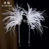 Tocados para el Día del Niño Li Yitong Ciervo Blanco Mismo Pasador Borla de Perla Aire de Hada Pasador Alas de Mariposa Tocados de Elfo