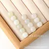 Cuentas Sueltas de Jade Hetian Natural, Cuentas de Estilo Antiguo para Pulseras Hechas a Mano DIY, Pulseras Listas para Usar, Cuentas Cilíndricas de Jade Hetian en Stock