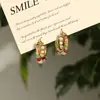 Estilo de Férias Novo Primavera e Verão Nicho Colar Colorido com Múltiplas Pedras Flor Pequena Corrente para Clavícula Design Acessórios Menina Dopamina