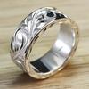 Anillo de moda para damas con diseño de vid en relieve simple de Cao Shi Wish, nuevo y popular, anillo de viaje conmemorativo, joyería de mano