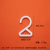 En Stock Venta Directa Ganchos de Plástico en Forma de Z de 2.5 cm para Bolsas, Equipaje, Tiendas de Campaña para Exteriores, Ganchos 2S de 2 cm