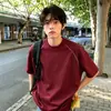 Série Montanha Transfronteiriça Outdoor Secagem Rápida Esportivo Manga Curta Masculino Verão Linha Hasselblad Fino Absorvente de Suor Fitness Meia Manga Camiseta