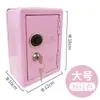 Entrega en una sola pieza mini caja fuerte de metal alcancía creativa caja fuerte con llave decoración fabricante en stock