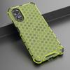 Funda de teléfono resistente a caídas con diseño de panal para OPPO A17 4G Funda de teléfono resistente a caídas con cuatro esquinas para OPPO A17