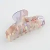 Accesorios para el cabello de placa de acetato de estilo coreano para mujer, clip superior geométrico simple, clip para el cabello grande, agarre para el cabello en la parte posterior de la cabeza
