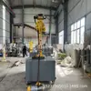 Guindaste Móvel Pequeno Hidráulico de Duas Toneladas Caminhada Elétrica Oficina Armazém Guindaste Móvel Equipamento de Elevação