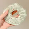 Scrunchie de rede de renda de bolinhas novo estilo coreano com um toque vintage e sofisticado, adequado para rabos de cavalo, um acessório de cabelo para meninas
