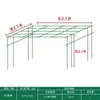 Soporte de montaje para pérgola de uvas para patio exterior, estructura trepadora para maracuyá y calabaza amarga, enrejado de hierro forjado, estructura trepadora para plantas de balcón