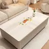 Tapete para Mesa de Centro, Tapete Protetor de Mesa, Tapete de Mesa de Jantar em PVC, Toalha de Mesa de Luxo Leve de Alta Qualidade, Impermeável, à Prova de Óleo, Lavável, Resistente ao Calor
