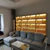 Tira de luz LED dura 220V tira de luz larga, luz de parche brillante para vitrinas, cajas de luz, estantes, armarios y botelleros