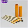 Nuevo set de brochas de maquillaje de ojos portátiles con mango de madera, pelo de pony, sombra de ojos, fibra de lana, barril de aluminio, herramientas de belleza
