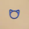Atacado do Fabricante Liga Colorida Orelhas de Gato Marcadores de Pontos Marcadores de Pontos Fechados Marcadores de Pontos Desenho Animado Ferramentas de Tricô DIY