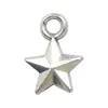Accesorios de Joyería Vintage de Aleación Sol Luna Estrella DIY Collar Pulsera Colgante Plata de Tíbet Colgante Pequeño Transfronterizo