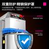 Mezcladora de Masa Comercial Lechuang, Máquina Amasadora de Masa Totalmente Automática Multifuncional de Doble Acción y Doble Velocidad, Mezcladora de Harina, Máquina Amasadora de Masa