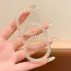 Elástico de cabelo para rabo de cavalo alto para mulheres, alta elasticidade e durável, elástico de cabelo tipo fio de telefone, estilo coreano, elástico de cabelo sem costura, acessório de cabelo elástico