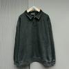 Sudadera de Moda Nueva de Primavera y Otoño para Hombre y Mujer, Holgada, Moderna, de Marca, Color Sólido, para Pareja, Estilo Hong Kong, con Solapa, Moderna, Simple, Versátil, Casual
