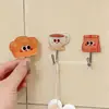 Ganchos Lindos y Creativos, Sin Taladro, Fuerte Capacidad de Carga, Ganchos Adhesivos para Cocina, Hogar, Baño y Aseo, Ganchos Adhesivos Sin Dejar Rastro