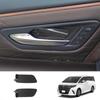 Adecuado para el cuenco interior de la puerta del Toyota ALPHARD/VELLFIRE serie 40 del año 23, interior de acero inoxidable modificado ELFA