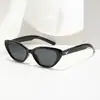 Óculos de Sol Retrô Gatinho Tendência High-End com Acessórios de Estrela, Versátil Estilo de Rua Moda Hip-Hop Europeu e Americano para Vendas Transfronteiriças