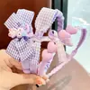 Diadema Infantil Stellalou para Niñas, Fresca y Linda, Antideslizante, Pinza para el Cabello que no Aprieta, Accesorio para el Cabello con Lazo de Orejas de Conejo para Bebé