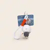 Chaveiro Oficialmente Licenciado Crayon Shin-Chan Série Cos Pingente Charme Fofo para Bolsa Pequeno Presente Atacado