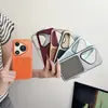 Adequado para Capa de Celular Huawei Pura90Promax, Capa Protetora Pintura Metálica Mate80, Nova Capa Estilo Padrão Lichia com Toque de Pele