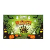 Alfombrilla de Suelo de Terciopelo de Cristal Divertida Decorativa Halloween Más Vendida Transfronteriza, Felpudo Resistente a Manchas y al Desgaste, Felpudo para Entrada