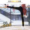 Calça Mágica Preta de Pé Pequeno 2021 Primavera e Outono Estilo Coreano Calça Feminina Leggings Justas Elásticas Roupa Externa Feminina Estilo Fino de Verão