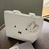 Bolso de pana Mi Conejito Bordado Lindo Corazón Femenino Versátil para el Trabajo y los Viajes Portátil Gran Capacidad