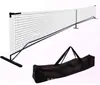 Suporte Portátil para Rede de Pickleball 6,7m para Treinamento Interno e Externo Suportes para Rede para Competição de Pickleball com Bolsa de Armazenamento Incluída