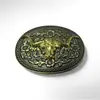 Comercio Exterior Estilo Vaquero Occidental Retro Hebilla Lisa Hebilla de Cinturón Accesorios para Cinturón Placa Hebilla Fabricante Venta Directa Mayorista