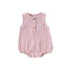 Ropa de verano para bebés, para niños y niñas, de algodón puro, clase A, transpirable, de verano, con forma de triángulo, para recién nacidos.